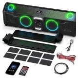 KEMIMOTO Midnight 90 UTV Sound System All-in-One,