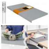 Extra Large Silicone Mat for Countertop with "Edg