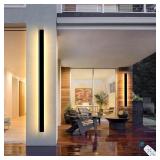 Modern Outdoor Wall Light 2 Pack 47IN, 2700K-6500K
