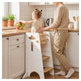 COSYLAND Toddler Standing Tower Adjustable Height