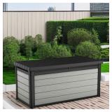 Keter Premier 150 Gallon Durable Resin Outdoor Sto
