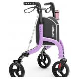 HOMLAND 3 Wheel Walkers for Seniors, Foldable Whee