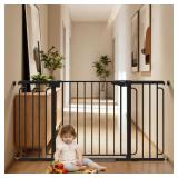 Cumbor 36.6-59" Extra Wide Baby Gate for Stairs,