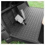 Golf Cart Floor Liner Mat 8mm Thick Rubber Full Co