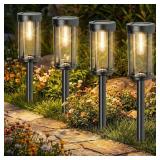 Sparkblaze 12 Pack Solar Pathway Lights Outdoor, M