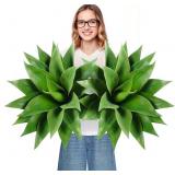 Velener 28 Inch Artificial Agave Plants Outdoor Se