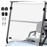 Golf Cart Foldable Windshield 3/16" (5MM) Thicken