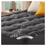 BEDLORE King Mattress Topper Viscose Derived from