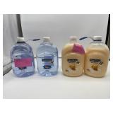 4 CT Spa Soap Liquid Soap Refill Bottles 64fl ounc
