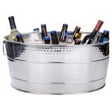 BREKX Aspen Heavy-Duty Oval Stainless Steel Drink