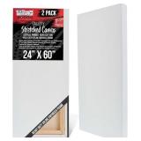 U.S. Art Supply X-Large Stretched Canvas for Paint