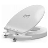 Safe Buns soft Close Round Toilet Seat   Patented