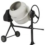 Klutch Electric Cement Mixer, 6.35 Cu. Ft. Drum