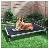 FXW TitanNest Chew-Proof Elevated Dog Bed, Raised