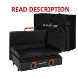 22-Inch Portable Outdoor Griddle Grill with Hard C