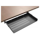 21 inch Sliding Under Desk Laptop Mount with Air V