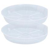 2 Pack Plant Saucer Drip Tray 19 inch, Large Heavy