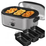 Sunvivi Electric Roaster Oven, Roaster with Remova