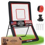 ZEALFEEL Lacrosse Rebounder, 4x7FT/4x6FT Volleybal
