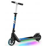 LINGTENG Electric Scooter for Kids Age 6-10, Kick-