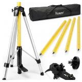 Huepar 12 Ft./3.7M Professional Laser Level Pole w