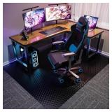 Tydle Chair Mat for Carpet 46"x60" - 3D Geometri