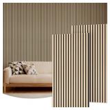 TONOR Wood Wall Panels for Wall, 2 Pack 47.2" x 2