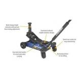 Strongway Professional Aluminum Off-Road Jack, 3-T