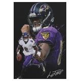 WHZKCYH American Football Sports Ravens 5 Ct Poste