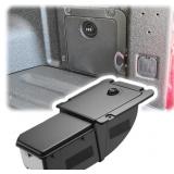 Truck Bed Storage Organizer with Lock, Cargo Bin f