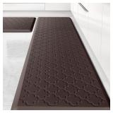 Kitchen Mat 2 PCS Cushioned Anti-Fatigue Floor Mat