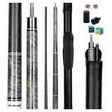 Carbon Fiber Pool Cue Stick 58" Professional Pool