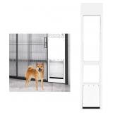 Large Dog Door for Sliding Glass Door,Adjustable 7
