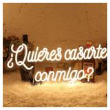 Neon Sign for Wall Decor, Will You Marry Me for Pr