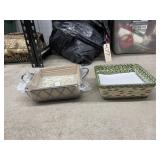 Temptations Green Small Square Baking Dish