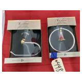 2 Pcs - Elantra Towel Ring & Tissue Holder NIB