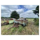 Chev Truck Bed Trailer - Tires As Is