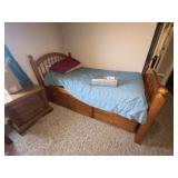 Twin Bed w/Underbed Storage Drawers