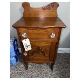 Small Tiger Stripe Side Table