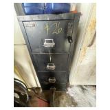 Fireking Fireproof Filing Cabinet - no keys