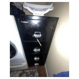 Fireking 25 4-Drawer Fireproof Cabinet w/Key