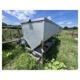 Portable Feed Bin w/Dispenser 2-3 Ton Cap