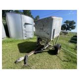 Portable Bumper Pull Feed Wagon - Open Top