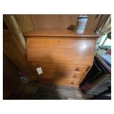 Vintage Secretary Desk 32"L x 16"W x 44"H