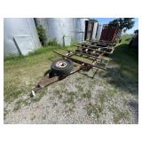 Bumper Pull 6 Bale Round Bale Hauler
