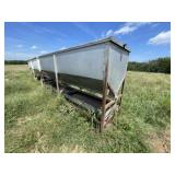 Portable Feed Bin w/Dispenser 2-3 Ton Cap