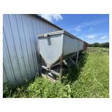 Portable Feed Bin w/Dispenser 2-3 Ton Cap