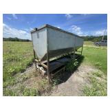Portable Feed Bin w/Dispenser 2-3 Ton Cap