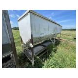Portable Feed Bin w/Dispenser 2-3 Ton Cap