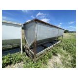 Portable Feed Bin w/Dispenser 2-3 Ton Cap